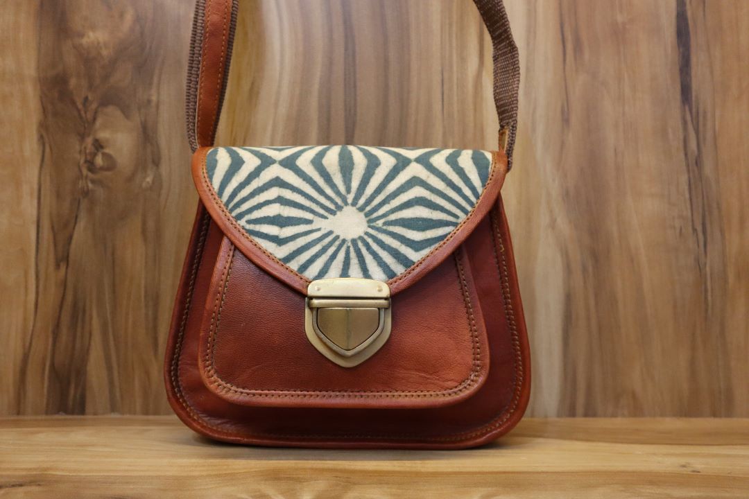 Classic Genuine Leather Crossbody Sling Bag