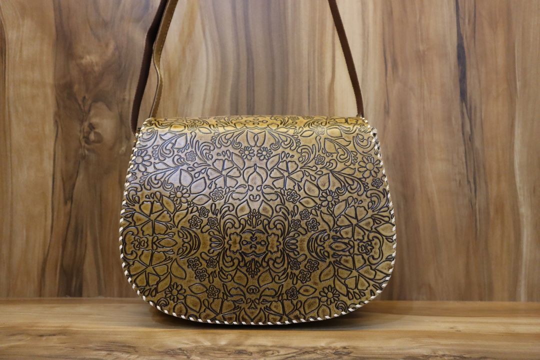 Premium Genuine Leather Sling Bag – Timeless & Durable