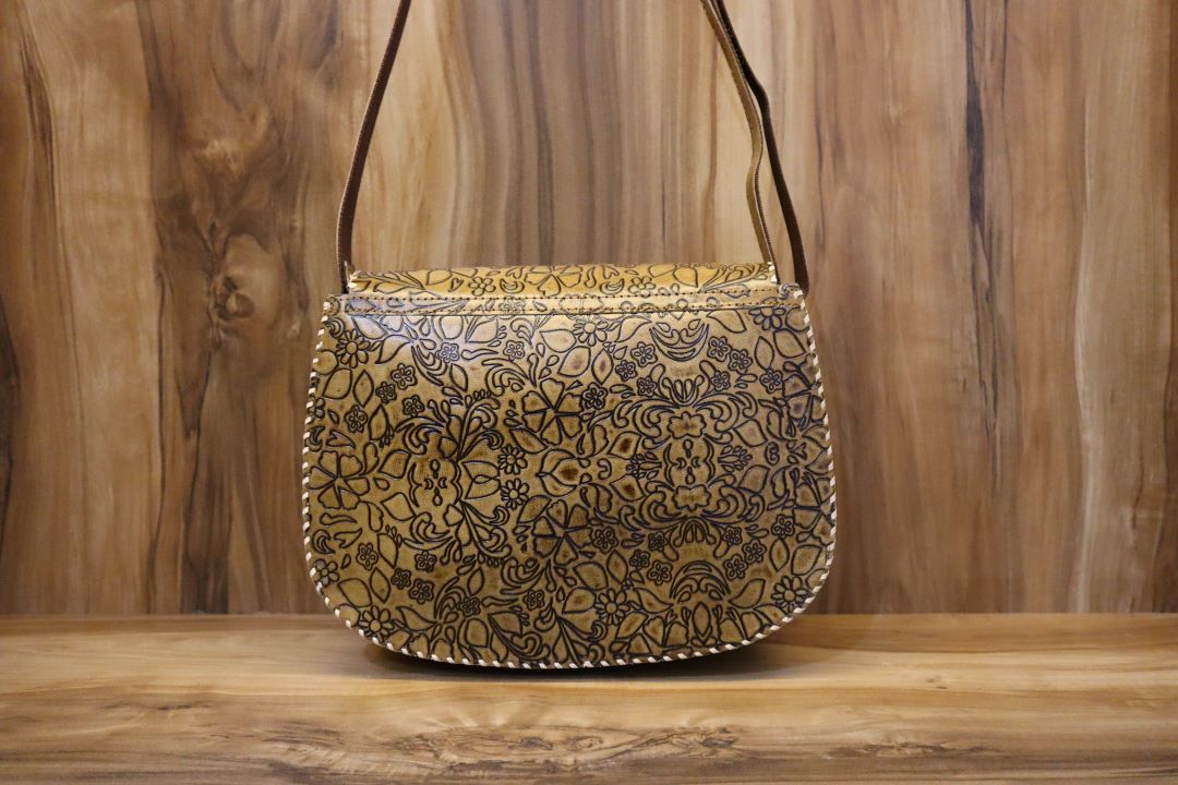 Premium Genuine Leather Sling Bag – Timeless & Durable