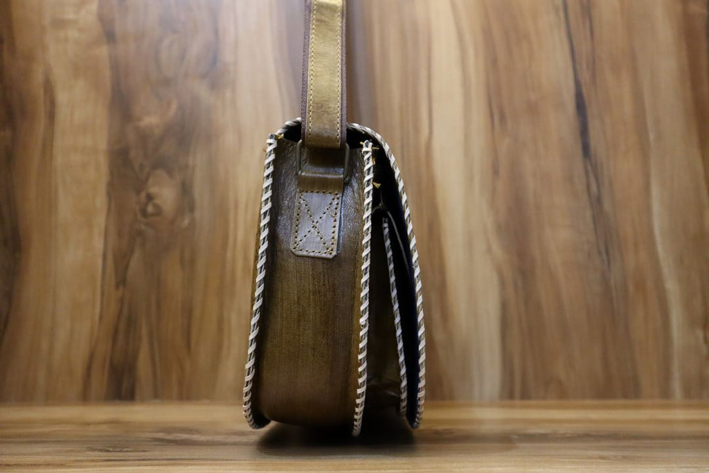 Premium Genuine Leather Sling Bag – Timeless & Durable