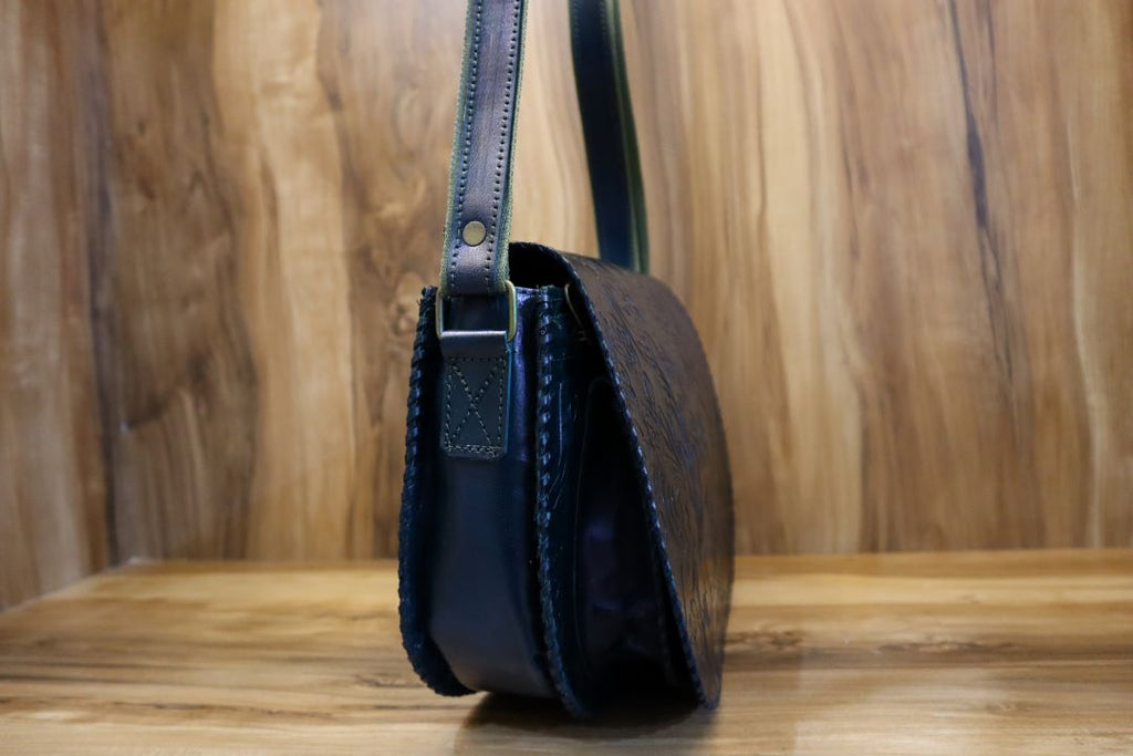 Classic Genuine Leather Sling Bag for Everyday Carry