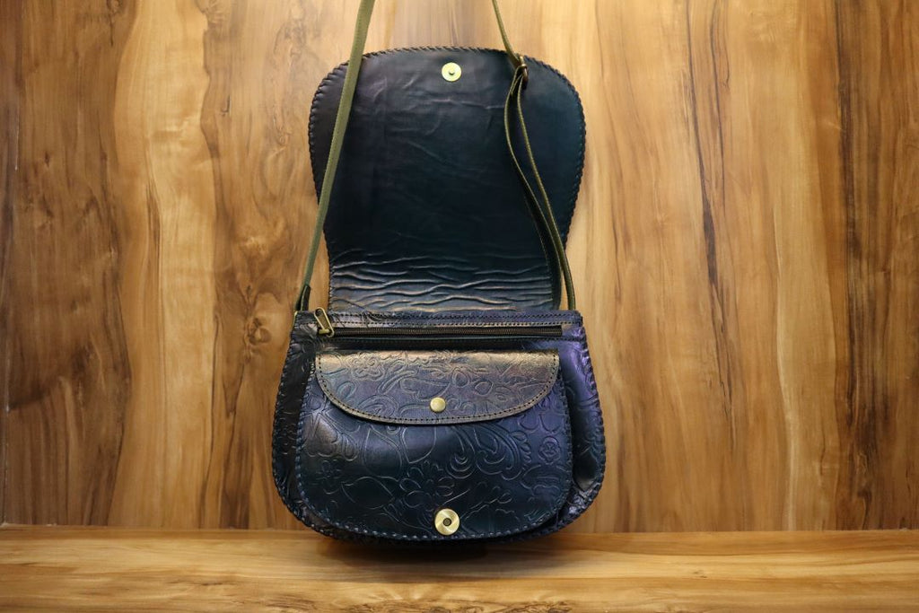 Classic Genuine Leather Sling Bag for Everyday Carry