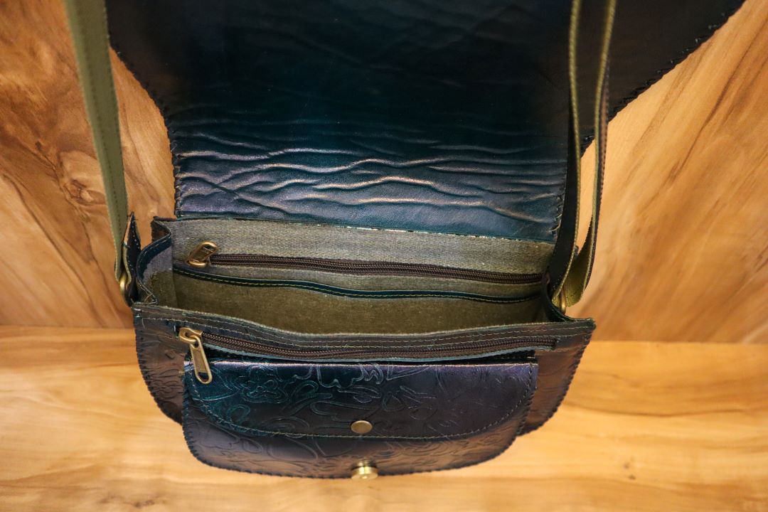 Classic Genuine Leather Sling Bag for Everyday Carry