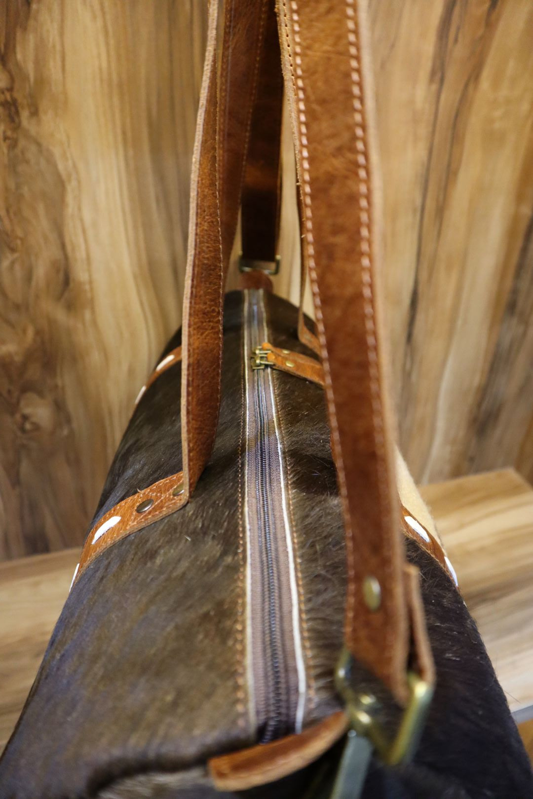 Premium Saddle Leather Duffle – Western Travel Gear