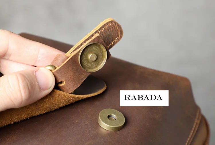 Vintage Style Genuine Leather Overnight Duffle Bag