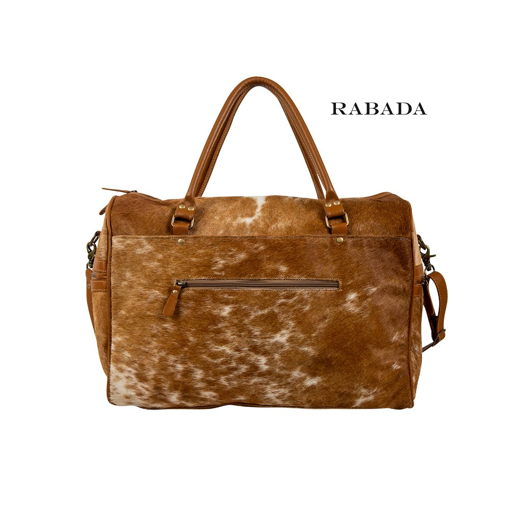 Handcrafted Cowhide Leather Duffle – Rodeo & Ranch Style Luggage