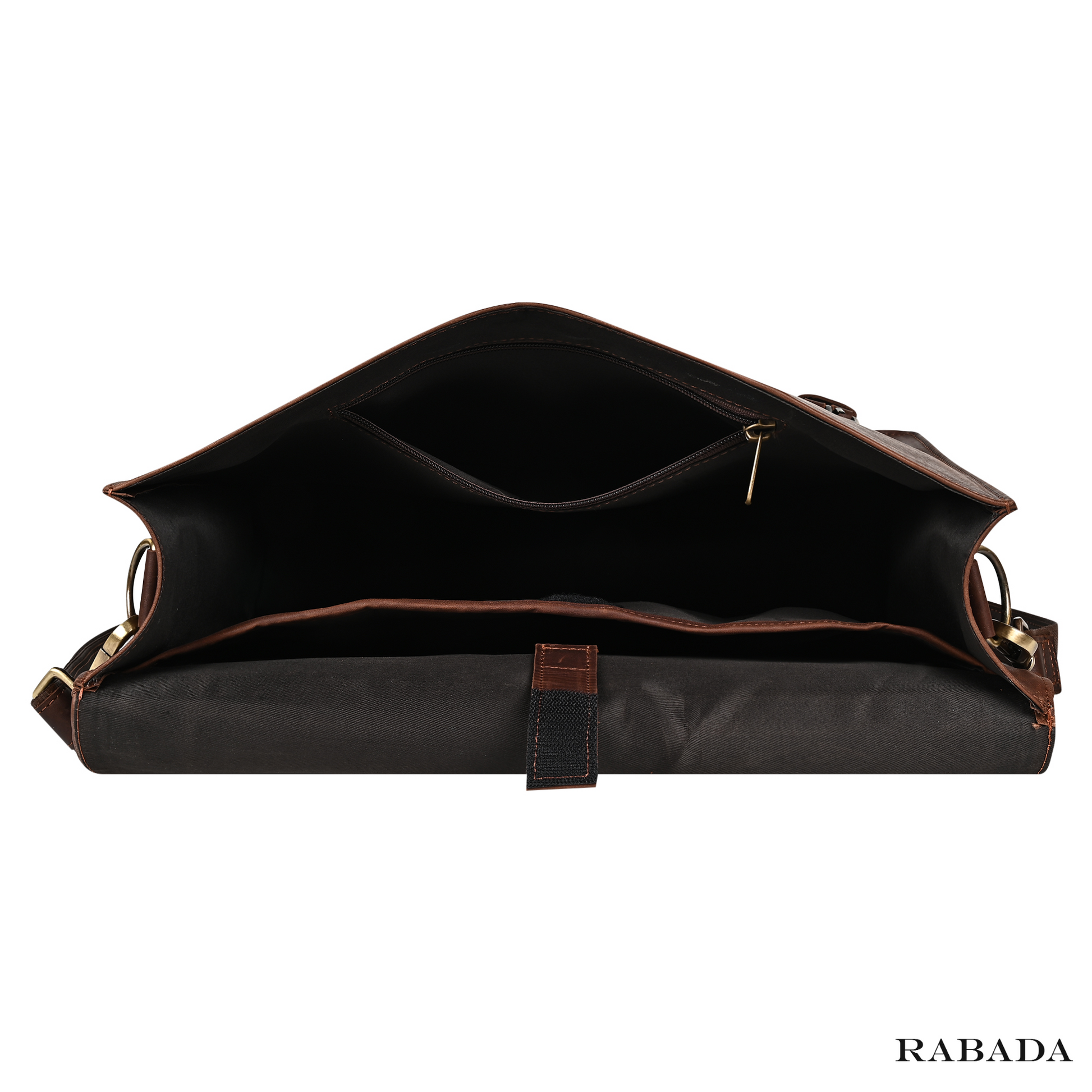 Genuine Buffalo Leather Briefcase – Vintage Men's Business Bag